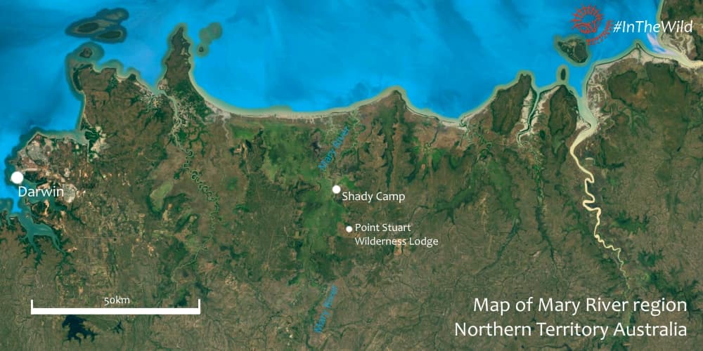map surprising places to see wildlife australia